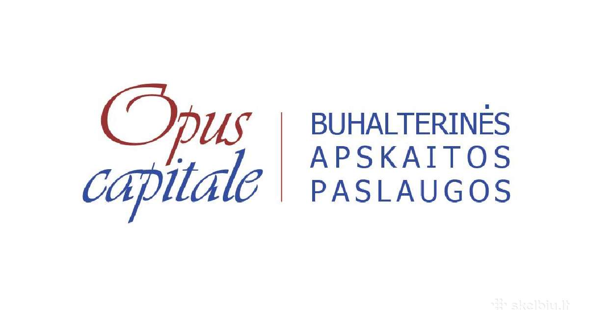 Buhalterinės apskaitos paslaugos (nuo 75 Eur+PVM)