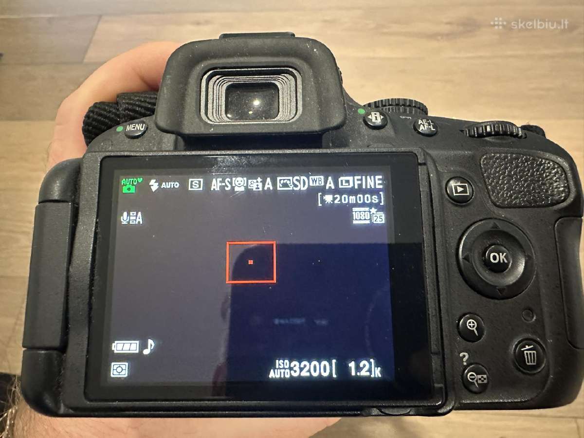 Nikon D5100 su 16–85mm objektyvu - nuotraukos Nr. 5