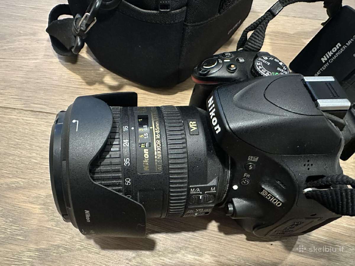 Nikon D5100 su 16–85mm objektyvu - nuotraukos Nr. 2