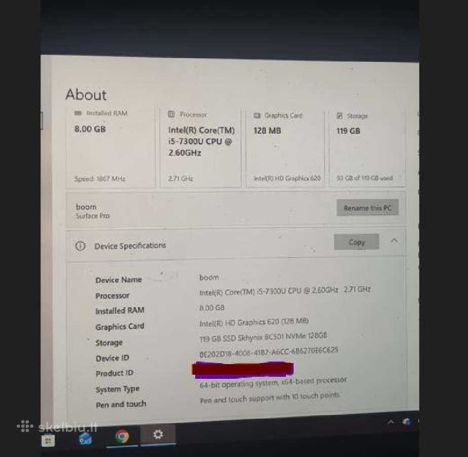 Microsoft Surface Laptop 2 - nuotraukos Nr. 2