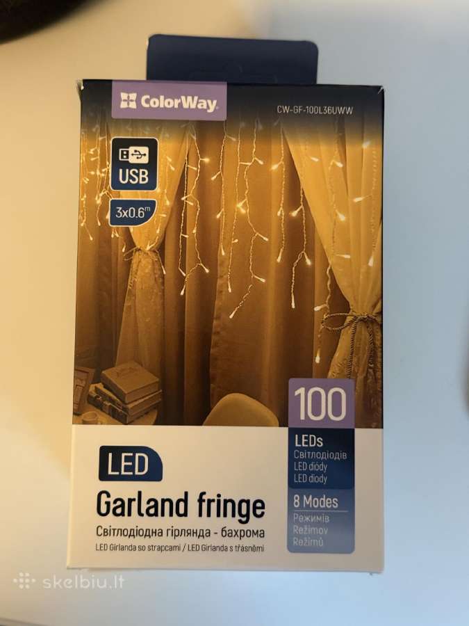 LED lempuciu girlianda