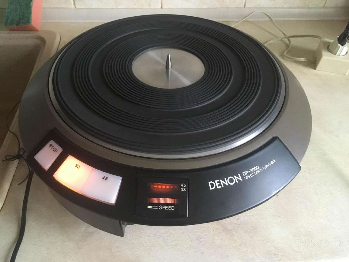 Denon Dp-3000 patefonas