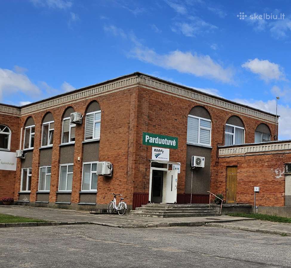 Parduodams Patalpos -Parduotuvė Vaitiekūnuose