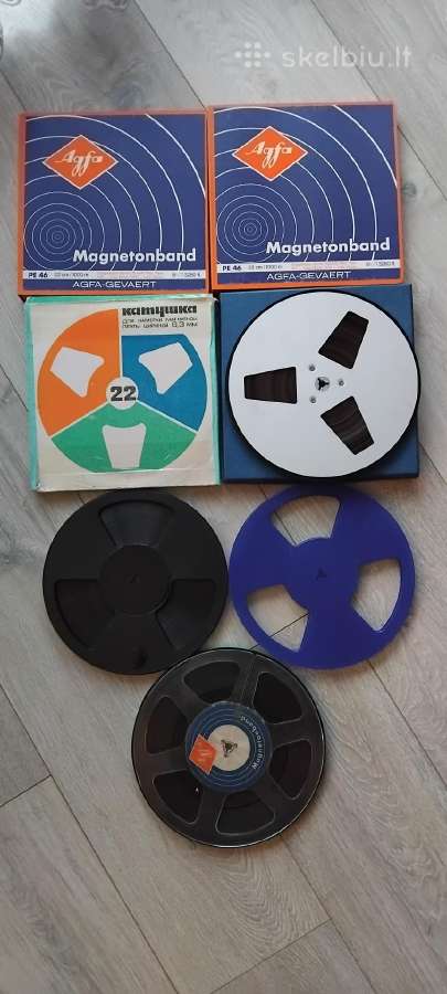 Juostinio magnetofono ritės 22 - Skelbiu.lt