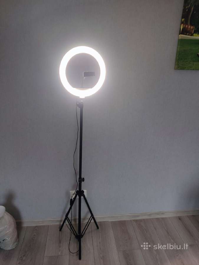Žiedinė LED lempa - nuotraukos Nr. 3