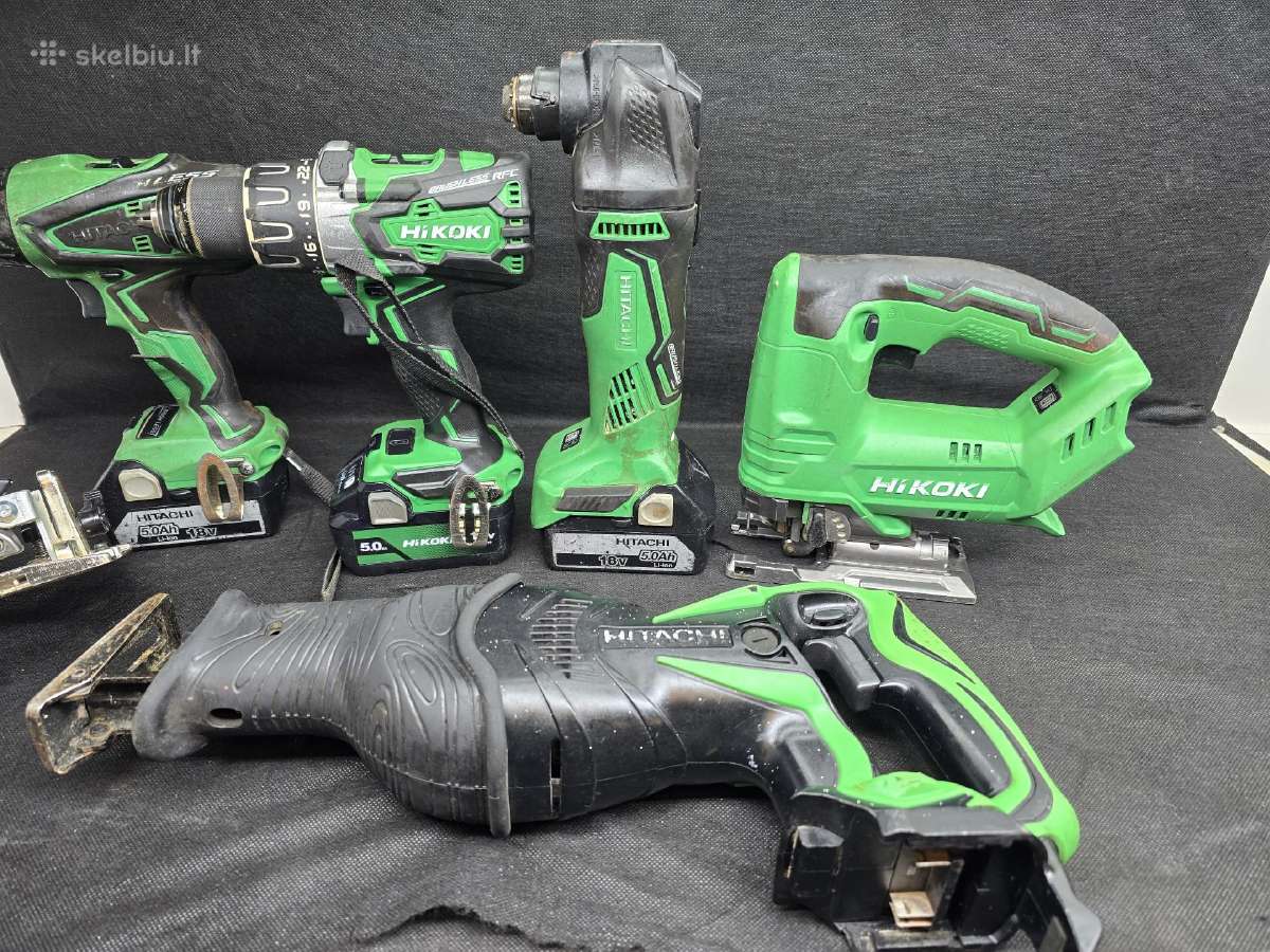Hikoki / Hitachi Įrankiai – Suktuvai, Tiesiniai Ir - nuotraukos Nr. 4