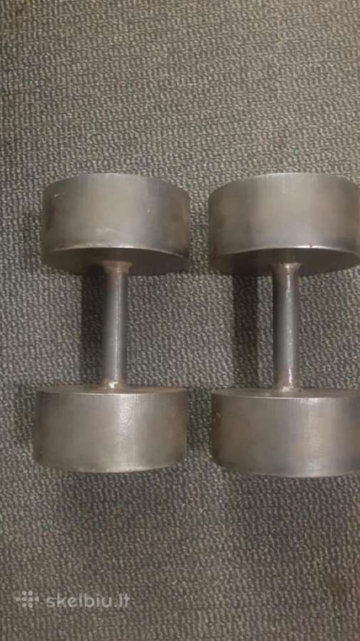 Parduodami Hanteliai 2 po 32 kg - nuotraukos Nr. 2