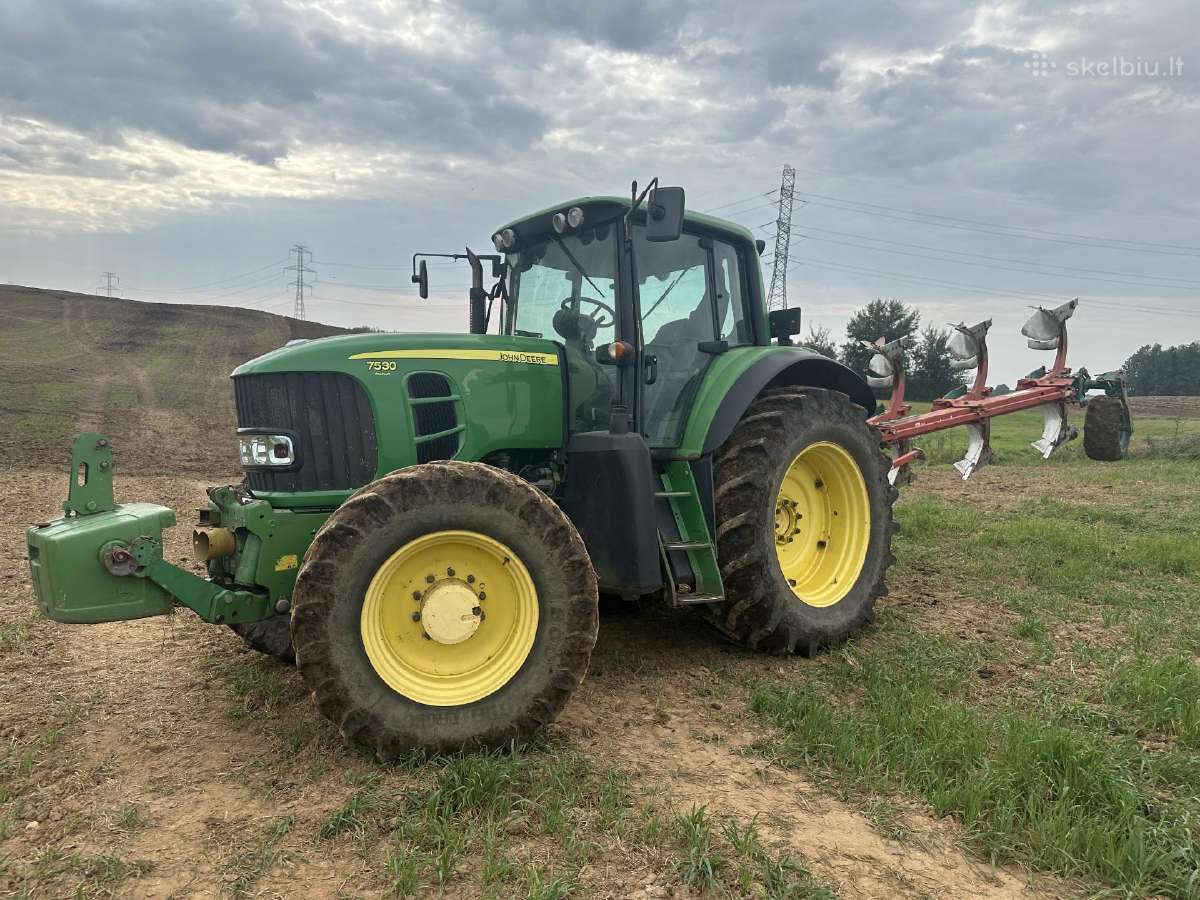 Traktorius John Deere 7530 - nuotraukos Nr. 4