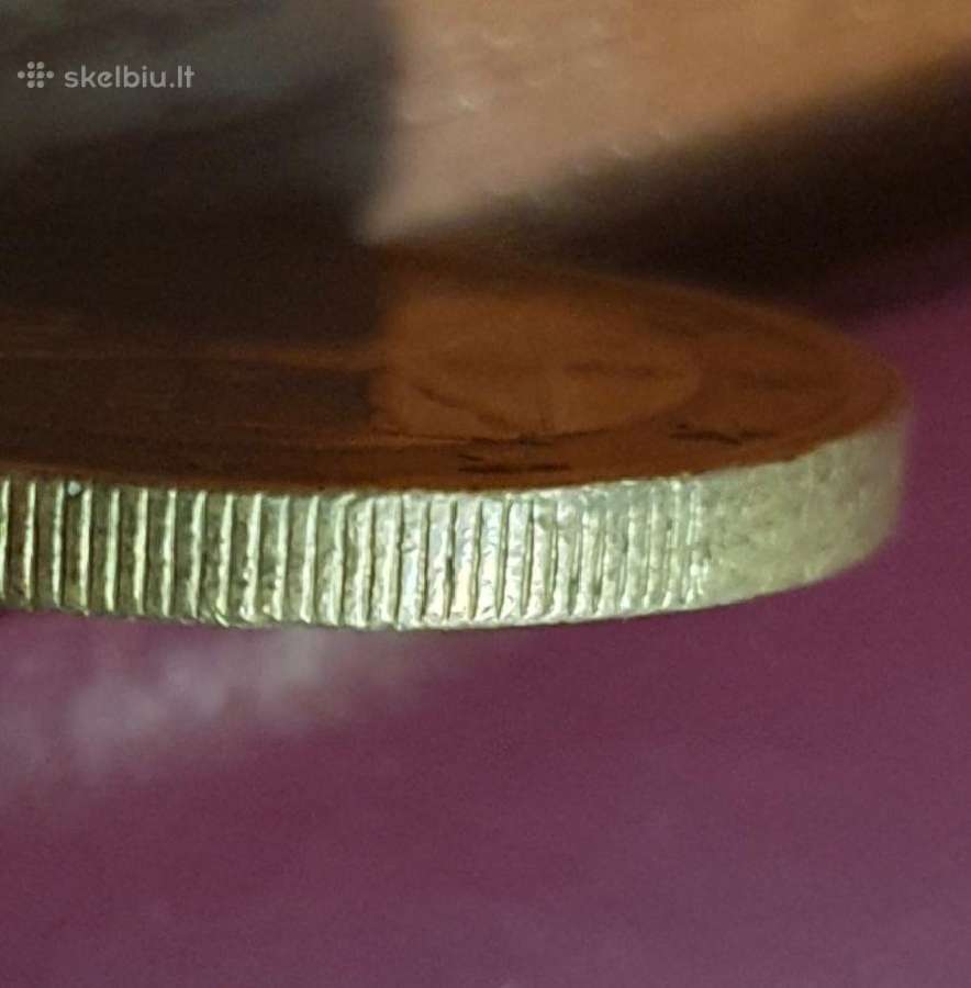 1 Euro 2002 Averso pasukimas reverso atžvilgiu - nuotraukos Nr. 5