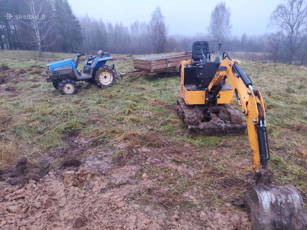 Malkos skaldytos ir kaladem. Aplinkos tvarkymas. - nuotraukos Nr. 3