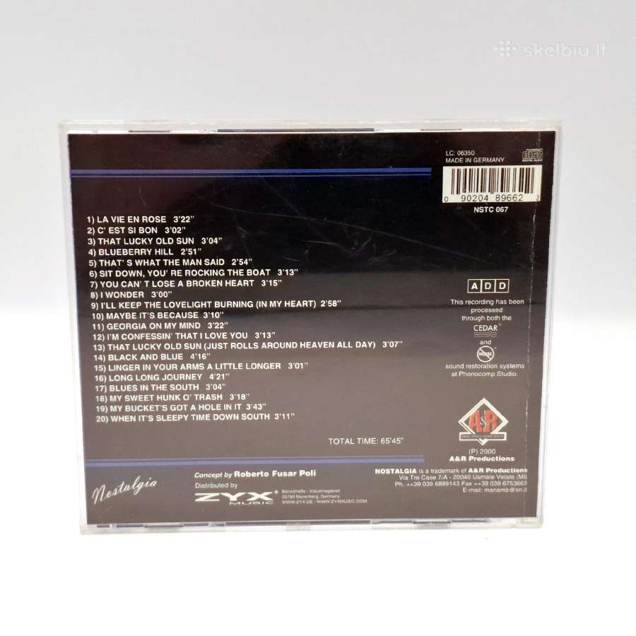 Louis Armstrong - Black And Blue (CD, rinkinys) - nuotraukos Nr. 2