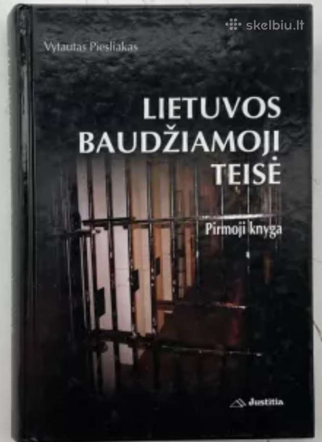 Lietuvos baudžiamoji teisė pirma dalis