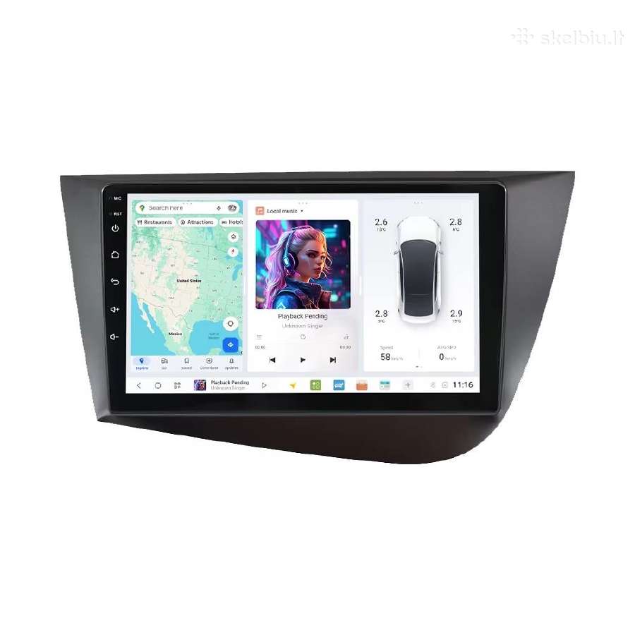 Parduodu Seat android multimedijas - nuotraukos Nr. 5