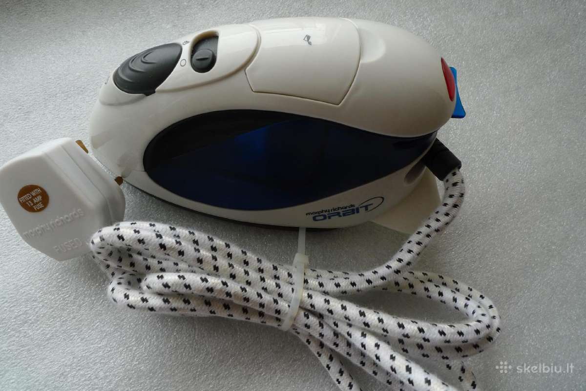3 Morphy Richards port, Philips Garu lygintuvai