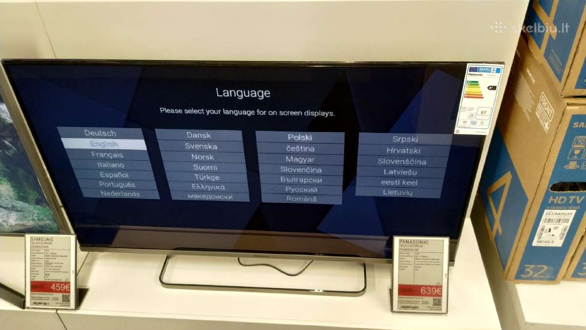 Panasonic Tx-40gx810e