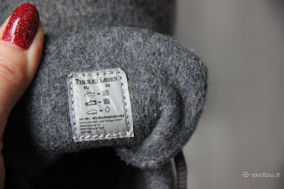 Tiroler Loden 45d merino vilnos sportbačiai - nuotraukos Nr. 8