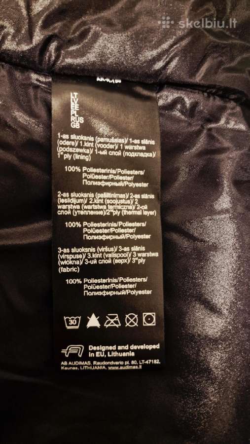 Audimas slidinėjimo striukė - nuotraukos Nr. 15