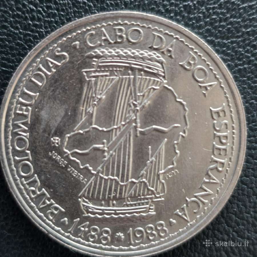 Portugalija 1988 100 escudos Bartolomeu Dias Cu-ni