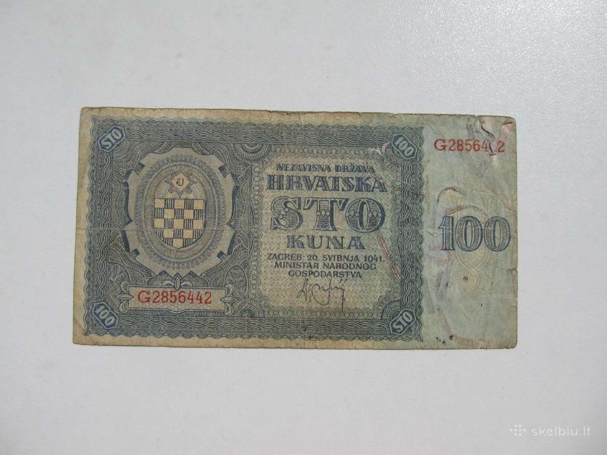 100 kunu , Kroatija , 1941