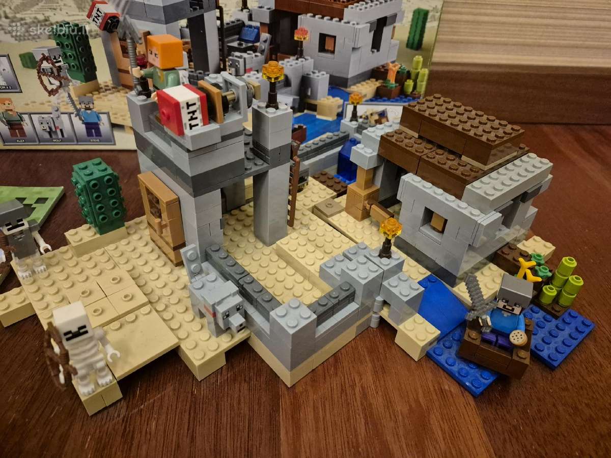 Lego Minecraft 21121 The Desert Outpost - nuotraukos Nr. 3