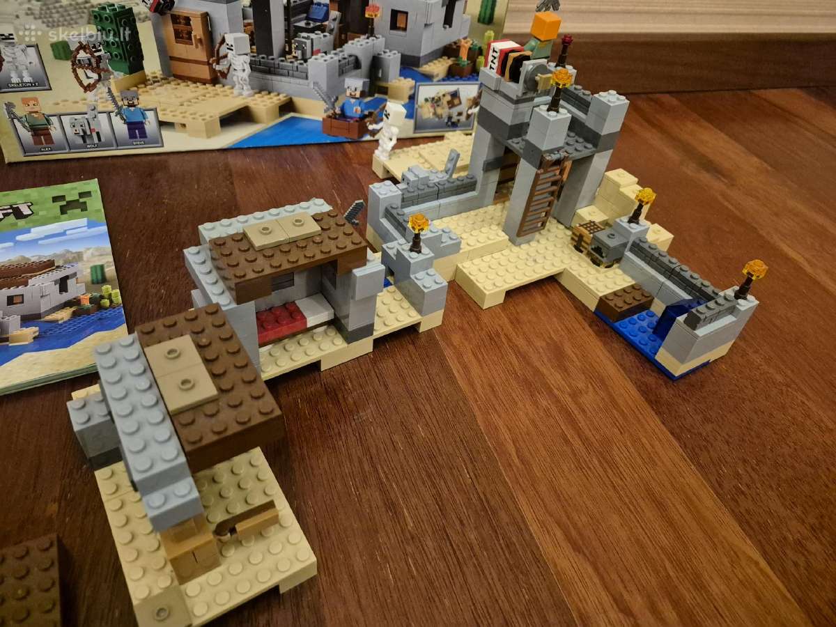 Lego Minecraft 21121 The Desert Outpost - nuotraukos Nr. 10