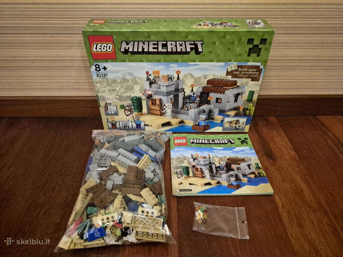 Lego Minecraft 21121 The Desert Outpost - nuotraukos Nr. 16