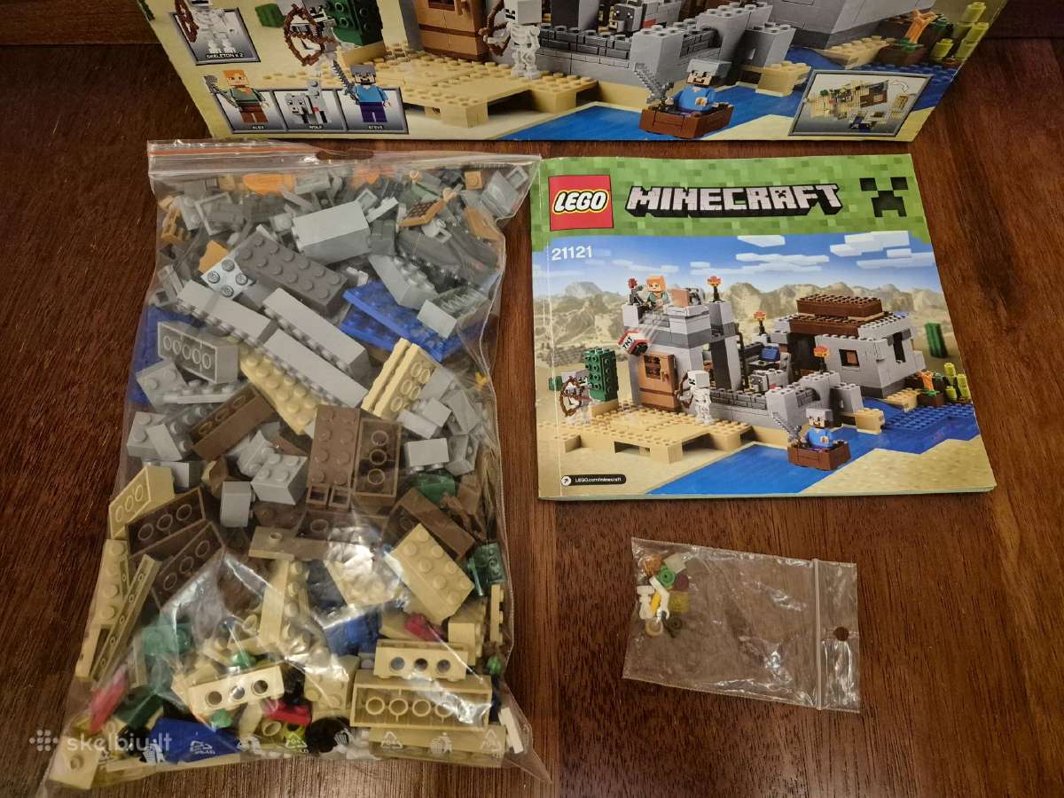 Lego Minecraft 21121 The Desert Outpost - nuotraukos Nr. 17