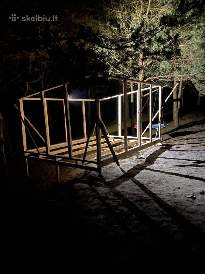 Sraigtiniai poliai/pamatai Polių montavimas - nuotraukos Nr. 22