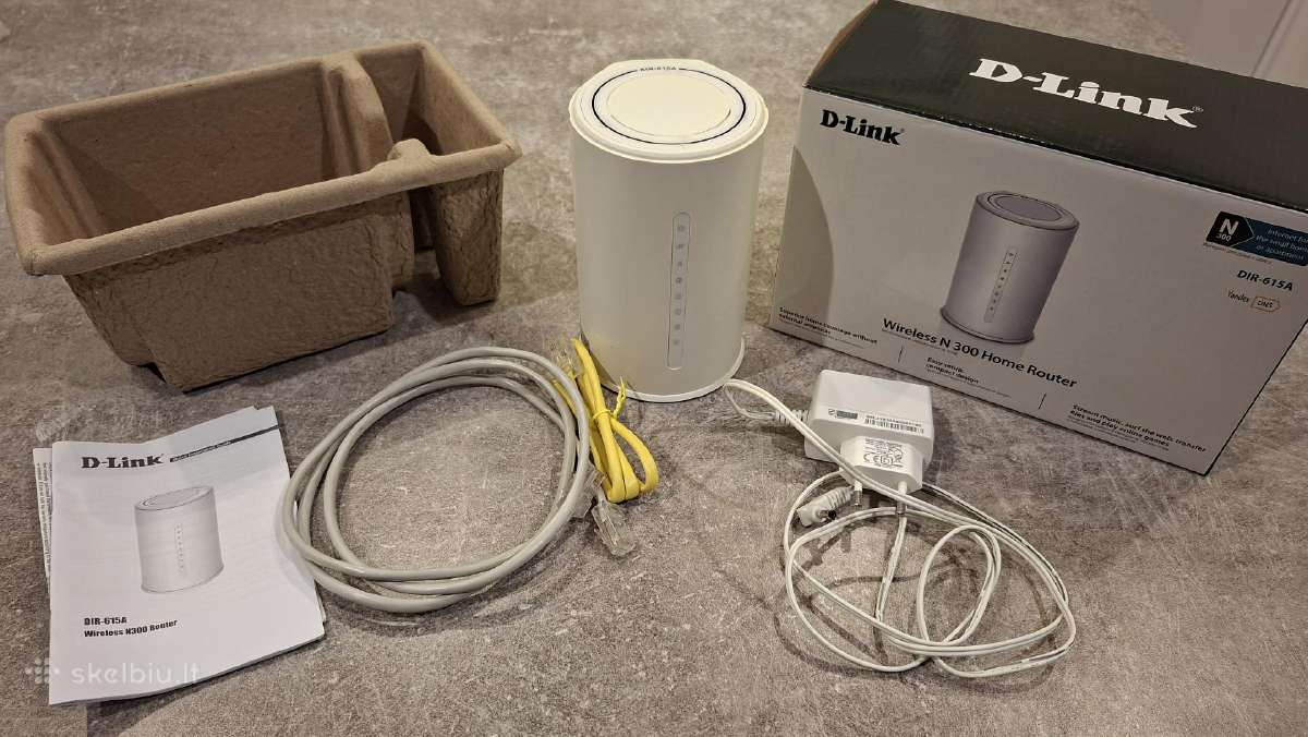 Maršrutizatorius D-link Dir615a - nuotraukos Nr. 3