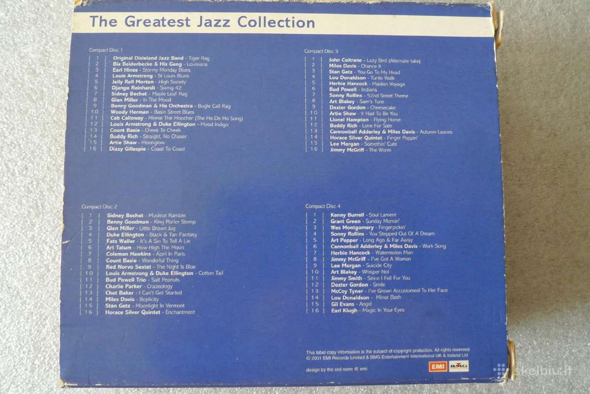 CD jazz rinkinys - nuotraukos Nr. 3