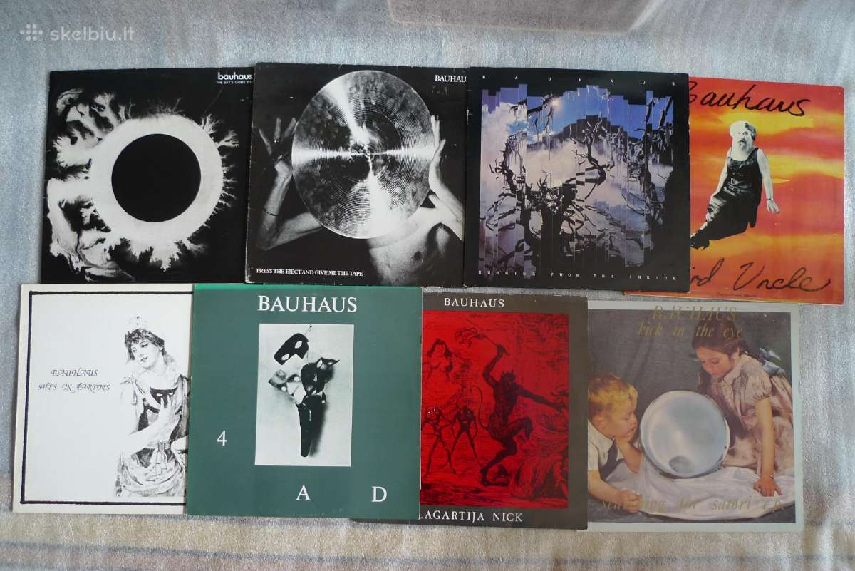 Ploksteles Bauhaus 7 vnt. seni angliski leidimai - nuotraukos Nr. 2