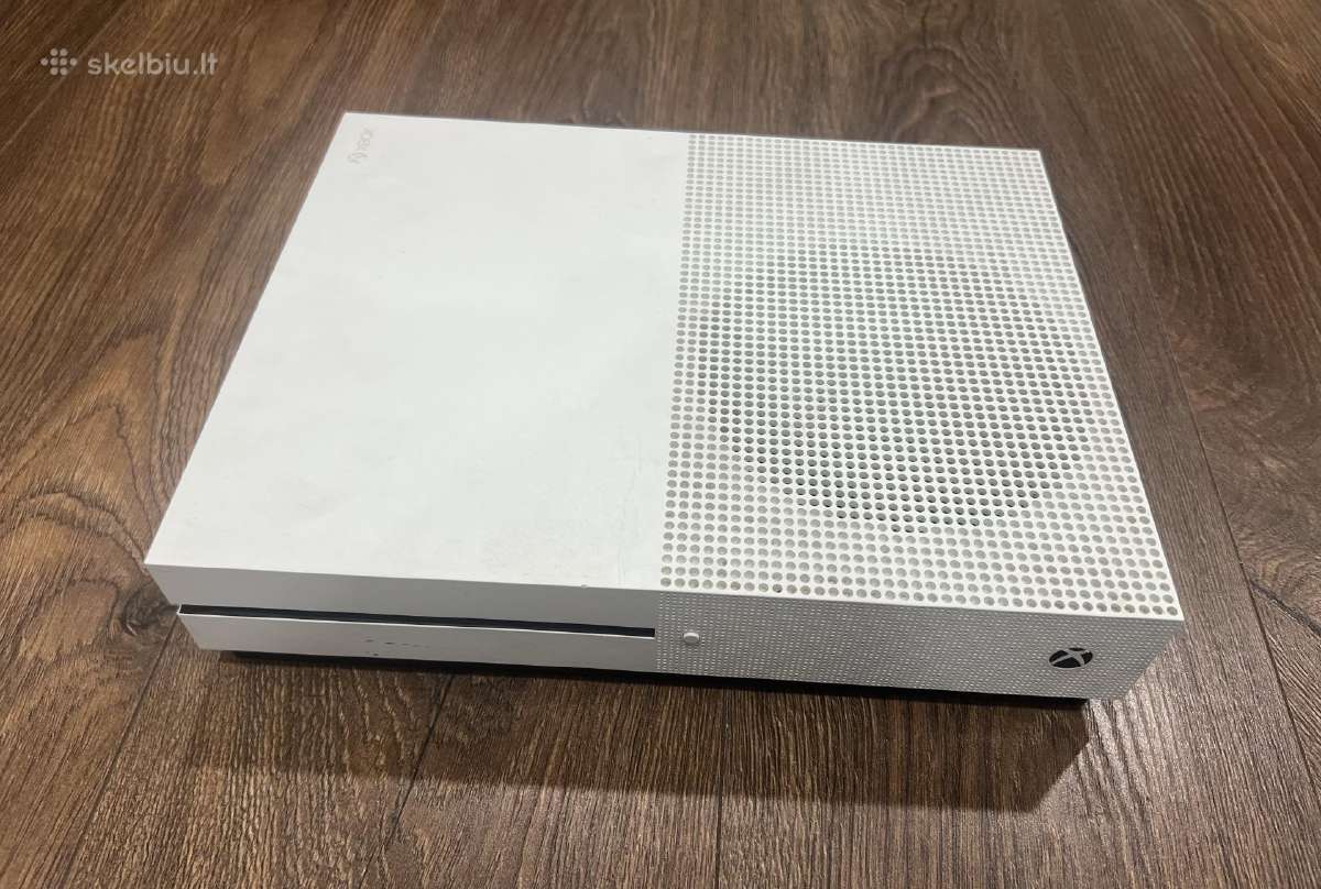 Xbox One S, White, 1tb/20 žaidimu/2 pultai - nuotraukos Nr. 2