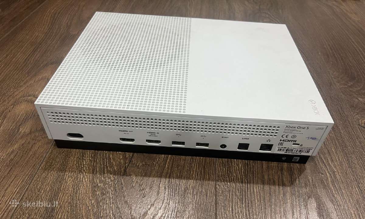 Xbox One S, White, 1tb/20 žaidimu/2 pultai - nuotraukos Nr. 3