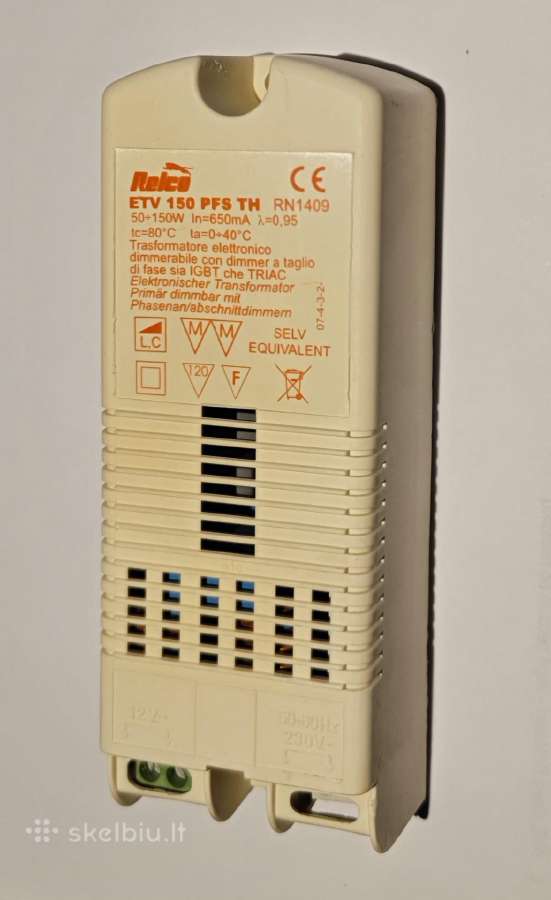 Relco elektroninis transformatorius