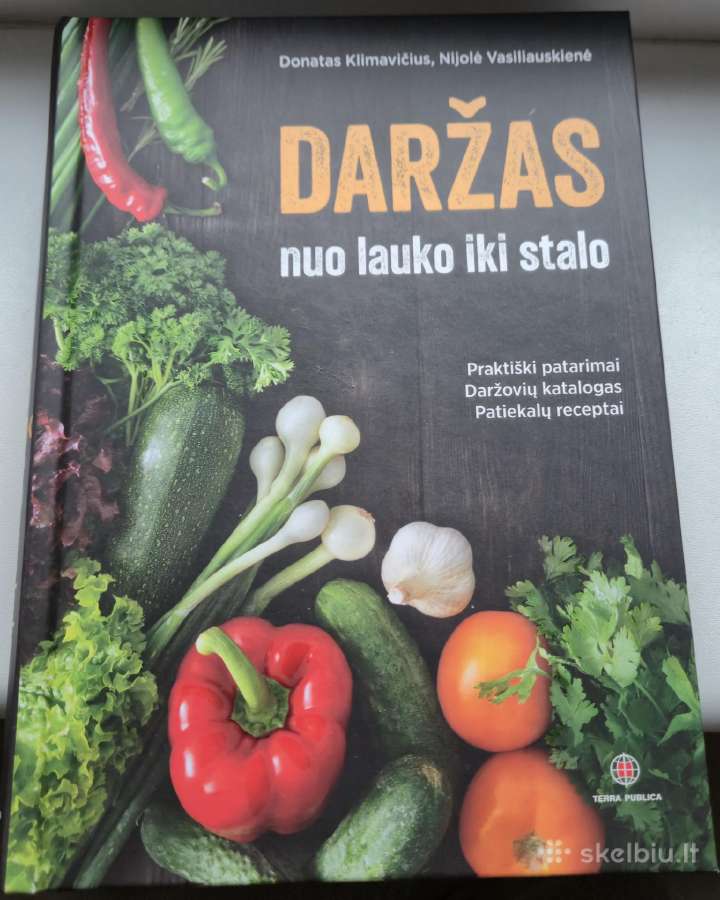 Knyga "Daržas: nuo lauko iki stalo"