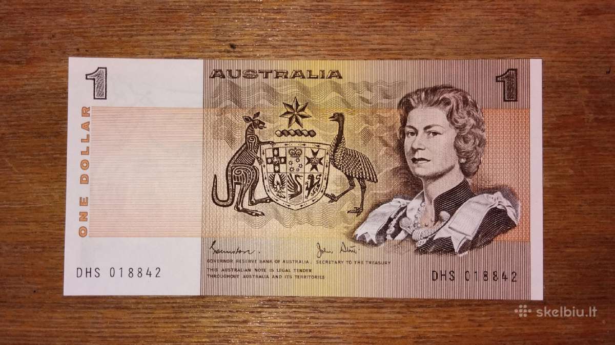 Australijos 1 $ banknotas