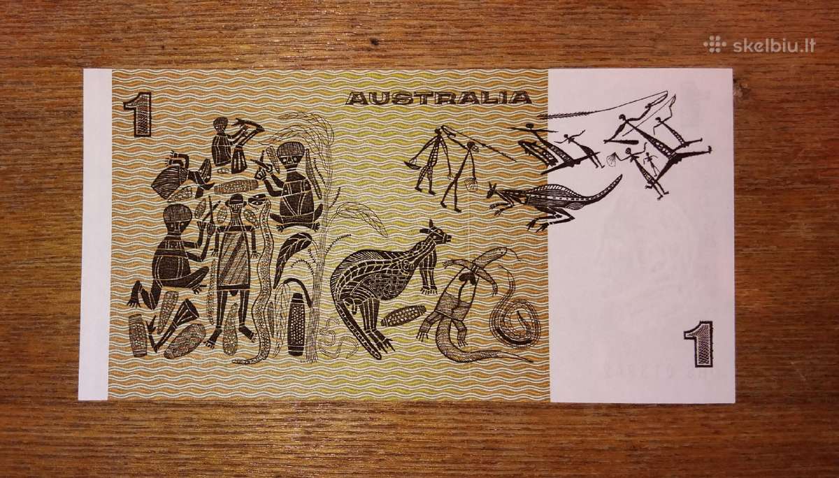 Australijos 1 $ banknotas - nuotraukos Nr. 2