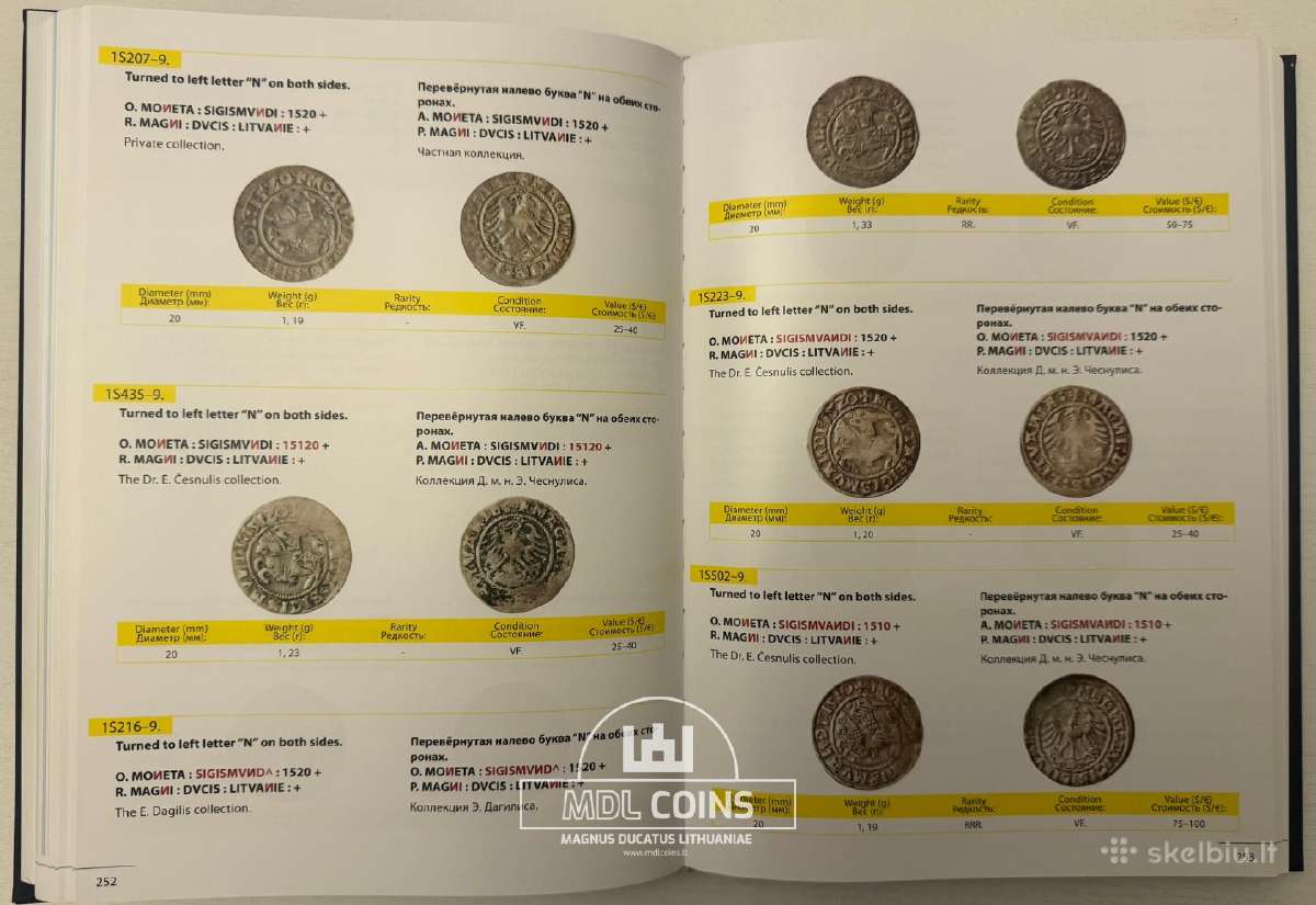 "Coins And Bars Of Lithuania 1236-2012" - nuotraukos Nr. 7
