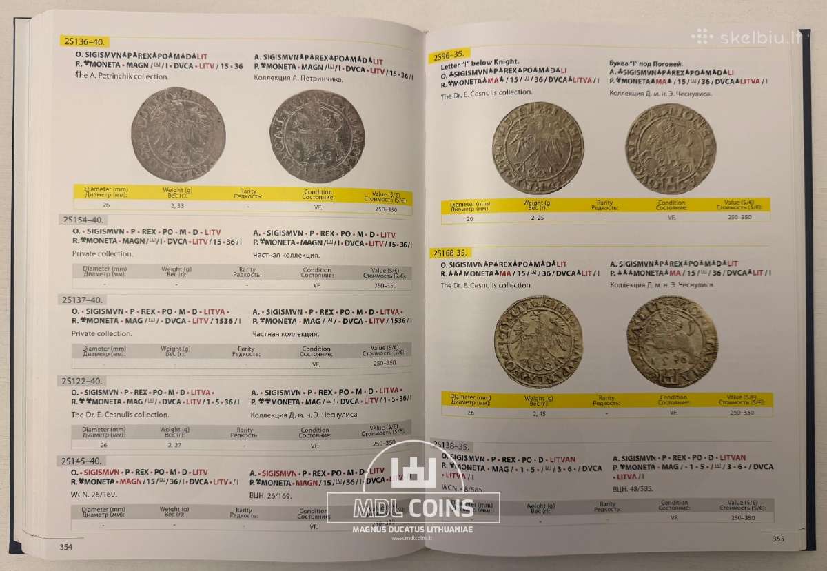 "Coins And Bars Of Lithuania 1236-2012" - nuotraukos Nr. 8