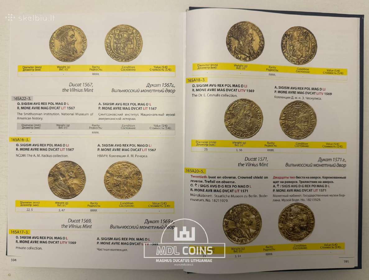 "Coins And Bars Of Lithuania 1236-2012" - nuotraukos Nr. 10