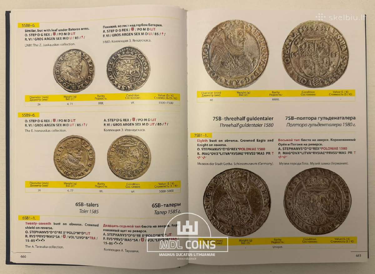 "Coins And Bars Of Lithuania 1236-2012" - nuotraukos Nr. 11
