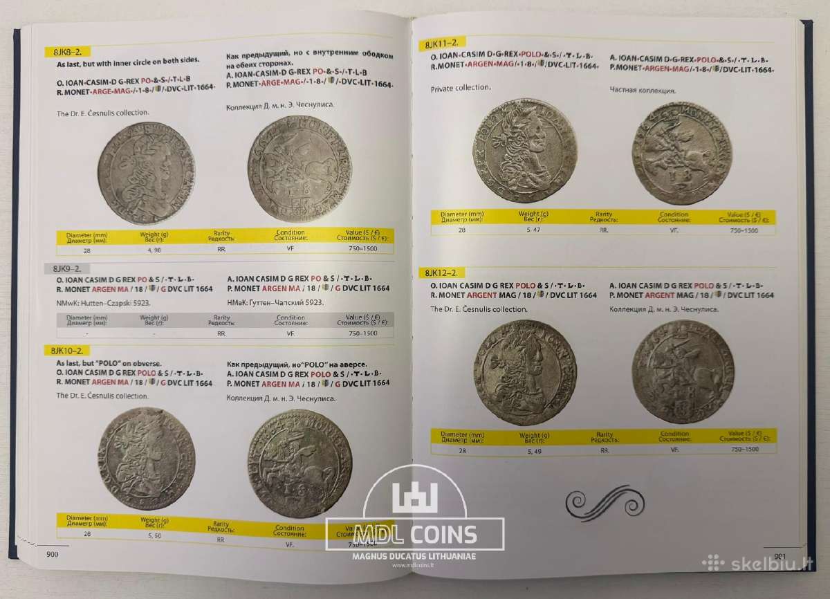 "Coins And Bars Of Lithuania 1236-2012" - nuotraukos Nr. 13