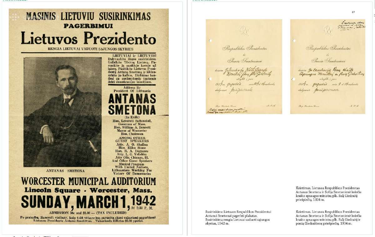 Lietuvos Resp. Prezidentai tarpukario nuotraukose - nuotraukos Nr. 3