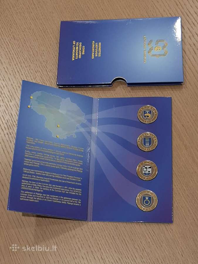 2 lt spalvoti kurortai lankstinuke.