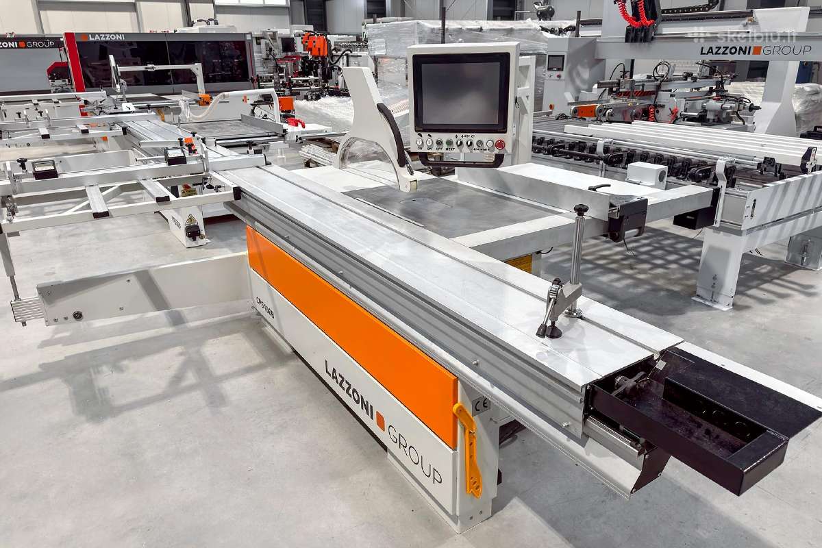 Formatinio pjovimo staklės Hbw Cps 400b CNC - nuotraukos Nr. 2