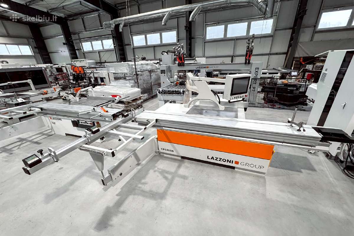 Formatinio pjovimo staklės Hbw Cps 400b CNC - nuotraukos Nr. 10