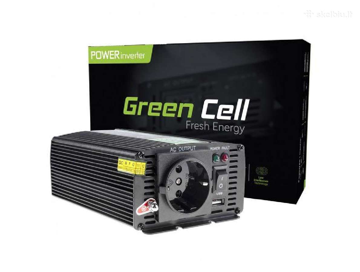 Įtampos keitiklis 24vdc/230vac 300w/600w