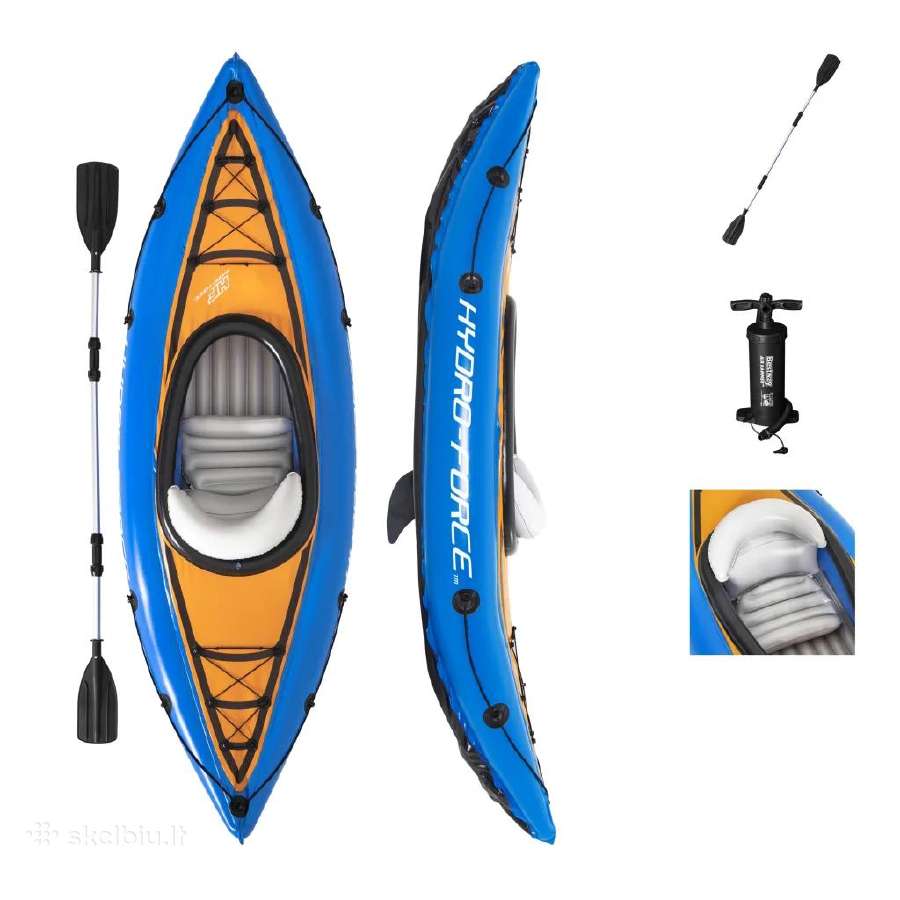 Pripučiamą baidarę Bestway Hydro-force 275 81 cm