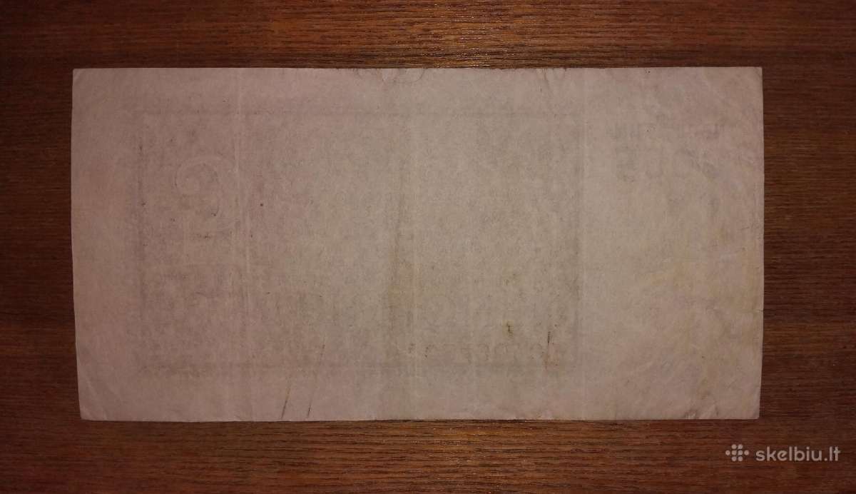 Vokietijos 5.000 mlrd markių banknotas - nuotraukos Nr. 2