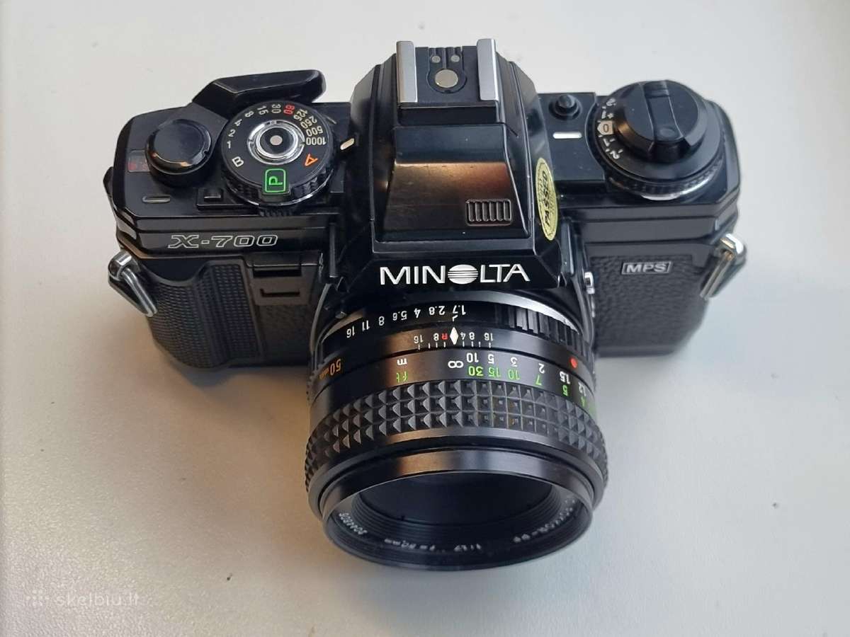 Minolta X700 Vienas geriausių pasaulyje! Juostinis - nuotraukos Nr. 2